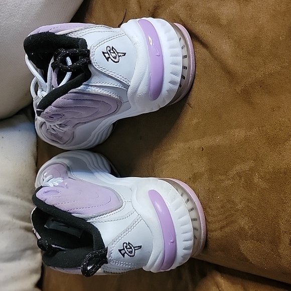 Purple and white Air Penny's  size:4yr - Picture 5 of 5